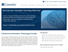 Tablet Screenshot of connetic.com